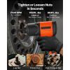 Air Impact Wrench, 1/2" Drive Pneumatic Impact Wrench Up to 1100 ft-lbs Reverse Torque