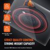 VEVOR Glass Suction Cup, 8" 615 lbs Load Capacity, Vacuum Suction Cup with Steel Handle and Carry Box