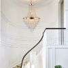 (Same as W1340102274/L5004) Gold Crystal Chandeliers