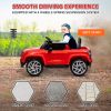 Qaba 12V Kids Electric Car, Chevrolet Silverado EV RST Licensed Ride on Car with Parent Remote Control, Spring Suspension, Soft Start, Training Wheels