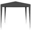 Professional Party Tent 8.2'x8.2' Anthracite 0.3 oz/ft²