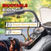 Qaba Electric Motorcycle for Kids, 3 Wheel 6V Battery Powered Chopper Motorbike, Ride on Motorcycle with Headlights, Music