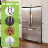 Fridge Lock, Childproof Refrigerator Lock with Keys for French Door Fridge and Cabinet
