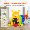 VEVOR Caterpillar Tunnel for Kids, Outdoor Indoor Climb and Crawl Through, Play Equipment for Toddler,Boys,Girls,Baby 3-6, 4 Sections, for Daycare