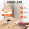 VEVOR Wall Mounted Folding Table, Wall Mounted Drop Leaf Tables, Solid Wood Floating Desk for Dining, Laundry Room, Office