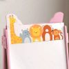 Doubel-Sided Easel w/ Whiteboard, Chalkboard, Storage Boxes Pink
