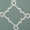 Fretwork Print Grommet Top Window Curtain Panel(Only 1 Pc Panel)
