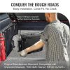 Truck Bed Storage Box, Lockable Lid, Waterproof ABS Wheel Well Tool Box 6.6 Gal/20 L