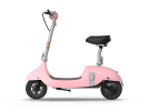 Electric Scooter with Foldable Seat w/35 Miles Operating Range & 15.5mph Max Speed - Pink