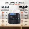 VEVOR USD Coin Sorter Coin Counter Wrapper and Roller 300 Coins/min LCD Display