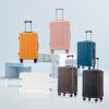 20"/24"/28" 3 pcs/set in ABS Spinner Wheel Luggage, Carry on Suitcase, Matching Color, TSA Combination Lock (Brown)