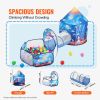VEVOR 3 in 1 Kids Play Tent with Tunnel for Boys, Girls, Babies and Toddlers
