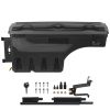 Truck Bed Storage Box, Lockable Lid, Waterproof ABS Wheel Well Tool Box 6.6 Gal/20 L