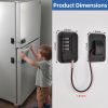Refrigerator Lock, Heavy Duty Fridge Locks for Kids, Freezer Lock with Combination for Refrigerator Drawer Cabinet Safety