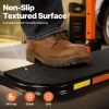 Heavy Duty Folding Tire Step, Adjustable Height Non Slip Vehicle Step with 300 LBS Capacity, Fits Tires up to 13.5" Wide