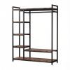 Coat Racks with Adjustable Foot for Closet