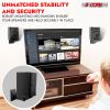 5 CORE Speaker Wall Mount Adjustable Shelf Holder Swivel 180 Degree Bookshelf Brackets - 11 Inch Space for Speakers Pair Holds Upto - 55lbs - WST 04-1