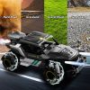 4DRC Y3 RC Cars Remote Control Car, Off Road Monster Truck,Metal Shell 4WD Dual Motors LED Headlight Rock Crawler,2.4Ghz All Terrain Hobby Truck