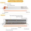 Dry and Wet Electric Vacuum Sealer Machine Household Automatic Food Vacuum Sealer Quick Sealing System Machine