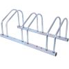 3 Bikes Floor Bike Stand, Bike Parking Rack Garage Bike Storage Stand Indoor/Outdoor 22-28" Wheel Stand, Max. Tire Width 2.15",galvanization