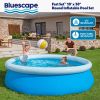 Fast Set 10' x 30' Round Inflatable Soft Sided Above Ground Pool Set