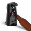 Electric Can Opener Black: Freestanding, Metal & Plastic, Spot Clean, 9.05" Width