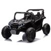 24V Two-Seater Kids Ride On UTV W/Parents Remote Control,Four-Wheel Suspension,Slow Start,Large wheel design,Anti-collision bar,Storage space,Music
