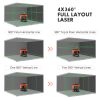 Floor Laser Level 4x360°- Dovoh K4-360G