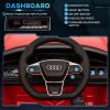 Aosom Kids Ride on Car, 12V Licensed Audi RS E-tron GT 3.1 MPH Electric Car for Kids, Ride-on Toy for Boys and Girls with Remote Control