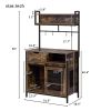 Furniture Style Dog Crate Composite Desk Hutch Pet Friendly Furniture
