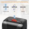 Woolsche Paper Shredder, 18-Sheet Cross Cut with 18 Liters Pull Out Bin, P-4 Security Level, Shred Paper and Credit Card
