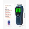 Stud Finder Wall Scanner, 5 in 1, Electronic Wall Stud Detector with Smart Sensor, High-Definition LCD Display and Audio Alarm