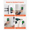 Stud Finder Wall Scanner, 5 in 1, Electronic Wall Stud Detector with Smart Sensor, High-Definition LCD Display and Audio Alarm