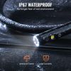 Endoscope Camera with Light, Dual Lens Industrial Borescope, 4.3" Screen 1080P Inspection Camera, 8 + 1 Lights, 4X Zoom
