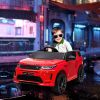 Qaba 12V Power Wheels Car, 2-seat Licensed Land Rover Kids Electric Ride on Car w/Remote Control & LED Lights for Kid & Toddle, Red