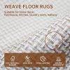 Kitchen Rugs and Mats Non Skid Washable Set of 2 PCS, Absorbent Runner Rugs for Kitchen, Front of Sink, Kitchen Mats for Floor