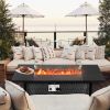 43-inch fire table