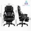 Big and Tall Office Chair 500 lbs, Extra Wide High Back Office Chair for Heavy People