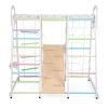 Colorful Multi-Function Steel-Wood Climbing Frame - Colorful