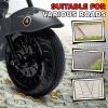 Qaba Electric Motorcycle for Kids, 3 Wheel 6V Battery Powered Chopper Motorbike, Ride on Motorcycle with Headlights, Music