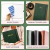 2025 2026 HARDCOVER Leather Planner Weekly Monthly 8.5x11 Inches Academic Planner Business Personal or Student Pen Holder Thick Paper July 2025 June 2