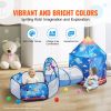 VEVOR 3 in 1 Kids Play Tent with Tunnel for Boys, Girls, Babies and Toddlers