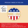 Gordon Setter Patriotic American Garden Flag Mailbox Flag Decorative Yard Flag Banner Outside Patio Artwork Yard Flower Beds, Garden Size, Multicolor