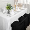 20PCS Stretch Spandex Non-Slip Chair Covers - Universal Fit, Washable Slipcovers for Wedding, Party, Banquet, Celebration & Dining (Black)