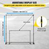 VEVOR Telescopic Backdrop Banner Stand 8' x 8' Banner Stand Adjustable Step and Repeat Backdrop Banner Stand Retractable Banner Stand with Carrying Ba