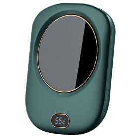 Electric Coffee Mug Warmer For Desk Auto Shut Off USB Tea Milk Beverage Cup 3 Temperature Setting (Option: Green)