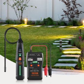 Underground Cable Locator, 6.5 FT Max. Detection Depth, Wire Tracer Break Detector Finder With Earphone, 3280 FT Max.Detection Length Cable Teste (Option: Black)