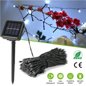 LED Solar Fairy String Lights (Option: Style1)