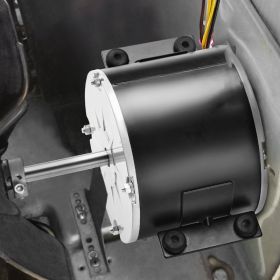 1/4HP RV AC Fan Motor AC115V 3A 1650RPM Single Phase With 5uf/370V Capacitor (Option: Black)