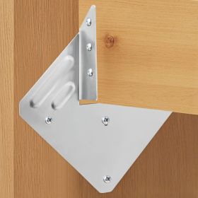 25 Pcs Hurricane Ties For Rafters Inner Size 5.31x1.57x2.48 In / 135x40x63 Mm (Option: Silver)